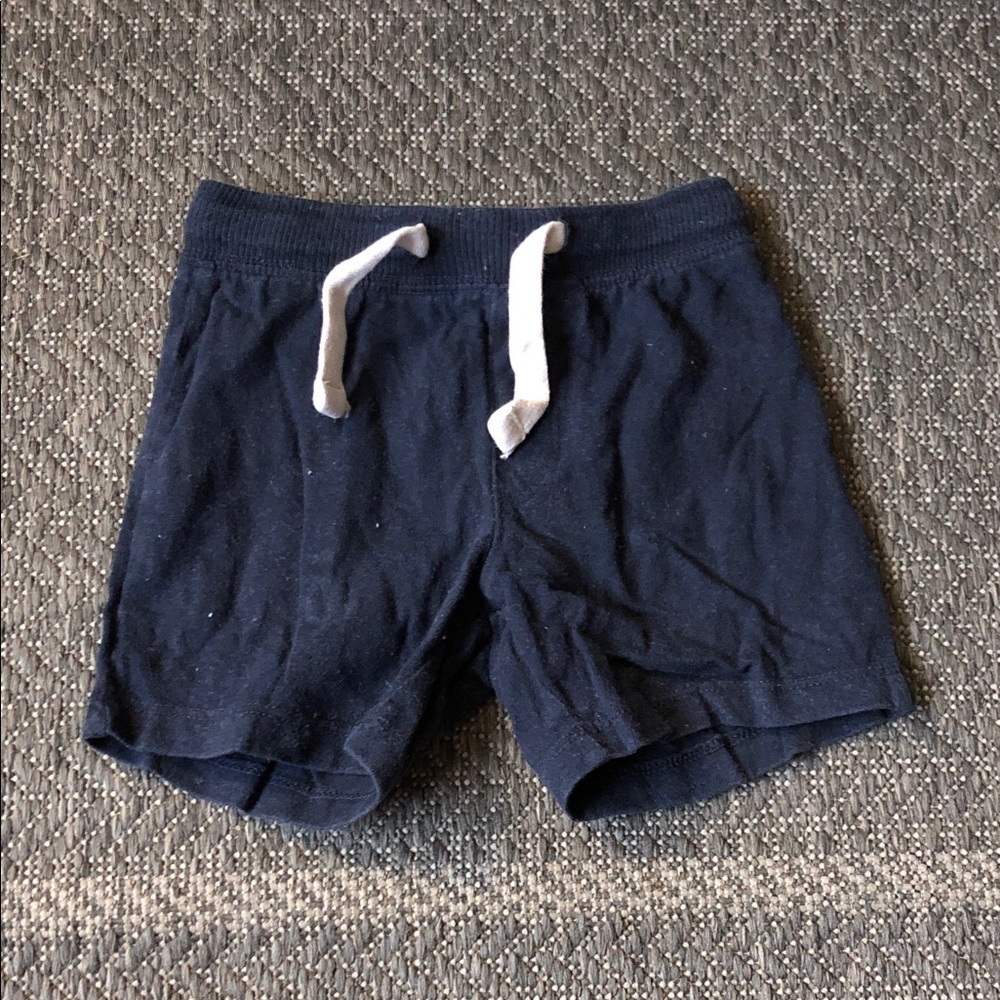 Old Navy Navy Cotton Drawstring Shorts for Kids
